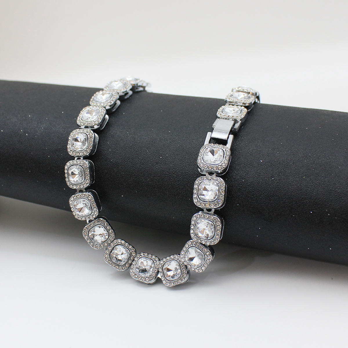 Silver Square Necklace Pendant